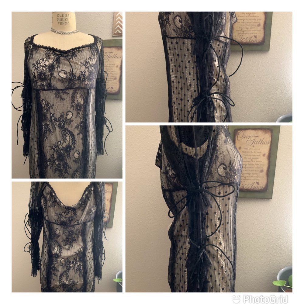Black Lace Dress